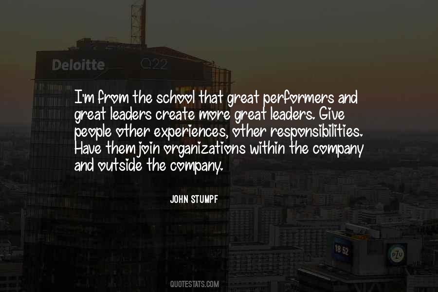 Company School Quotes #426326