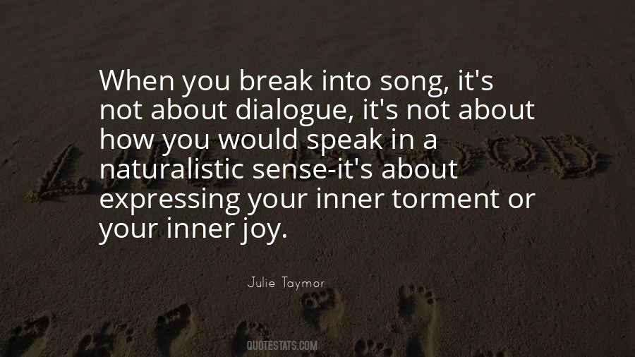 Joy Comes From Within Quotes #1646