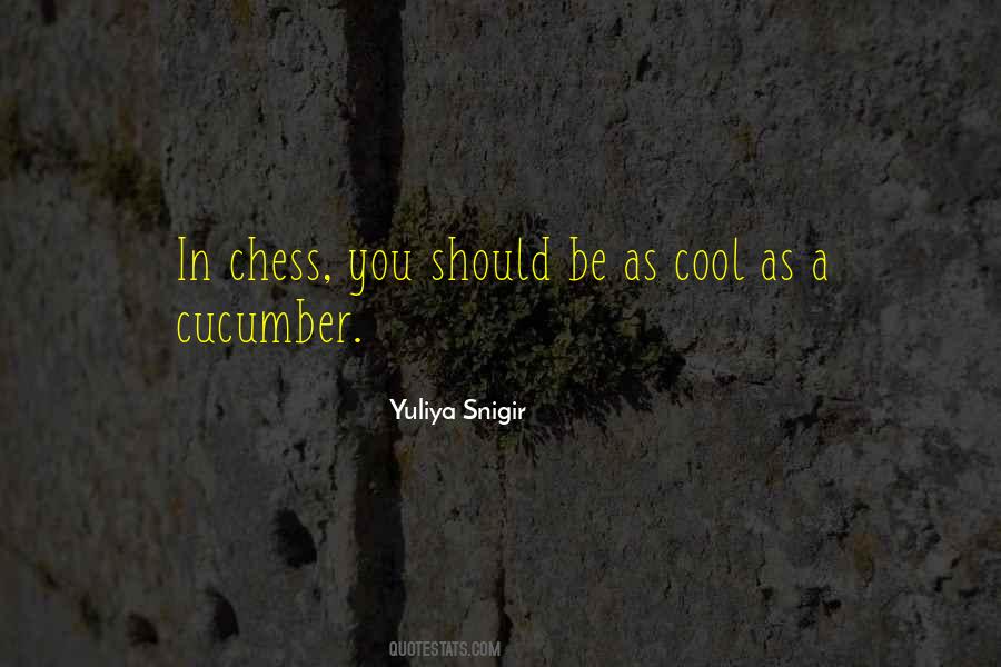 Cool Chess Quotes #330624