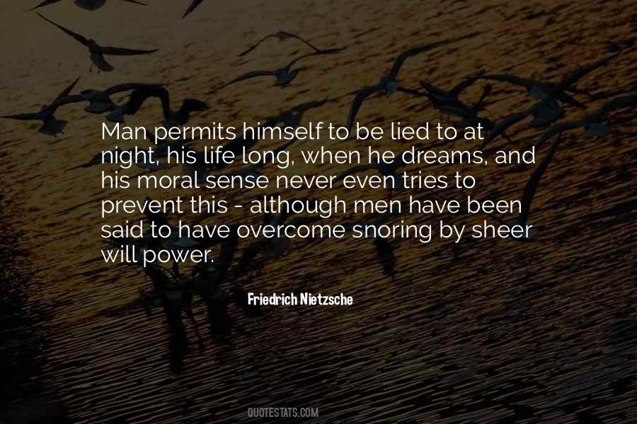 Sheer Will Power Quotes #1181162