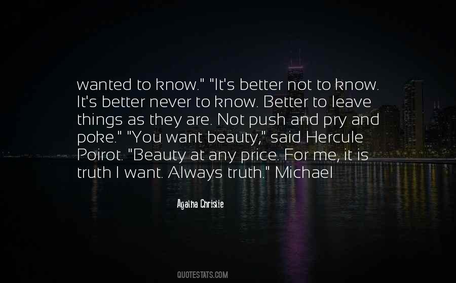 Never Want To Leave Quotes #1731301