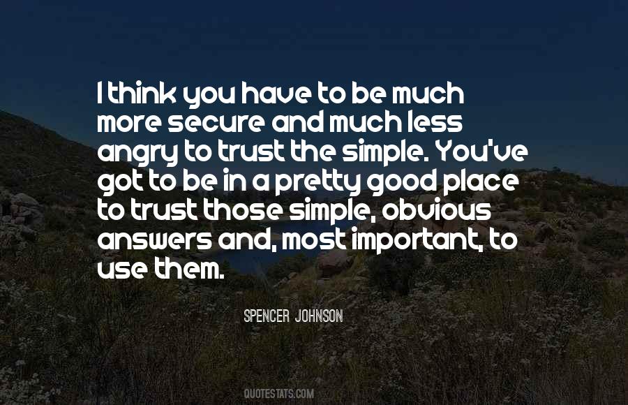 Trust Good Quotes #680582