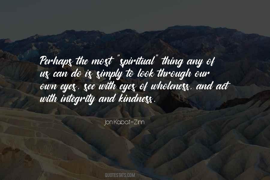 Spiritual Kindness Quotes #281809