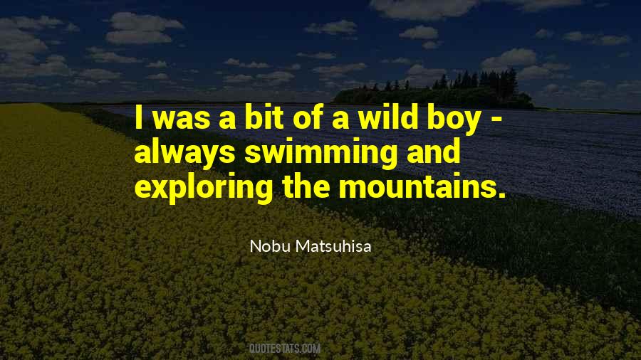 Wild Boy Quotes #1754279