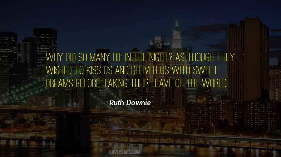 Sweet Night Quotes #110968