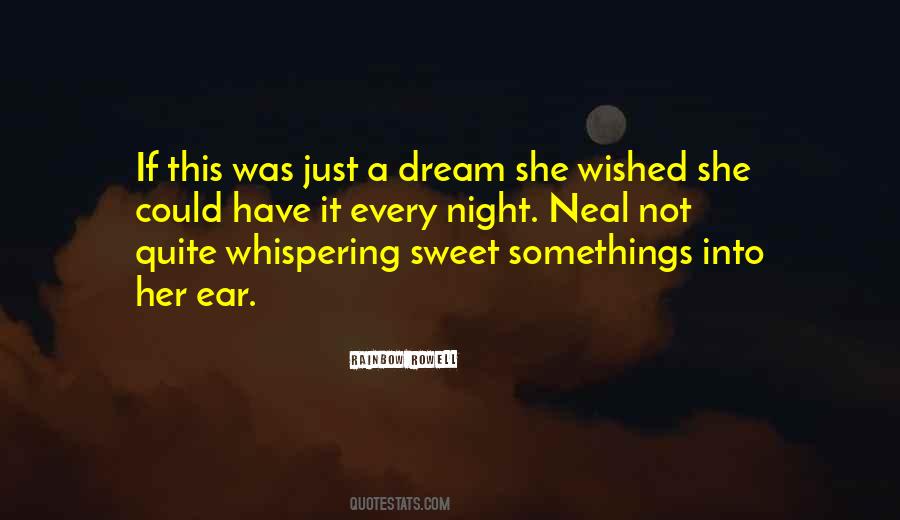 Sweet Night Quotes #1269736