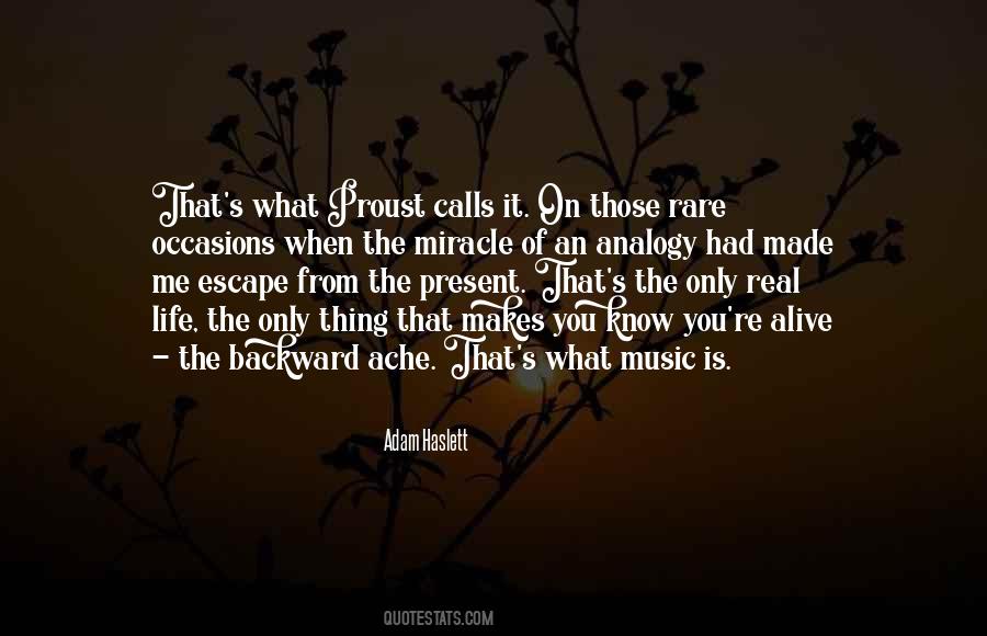 Music Is An Escape Quotes #1272880