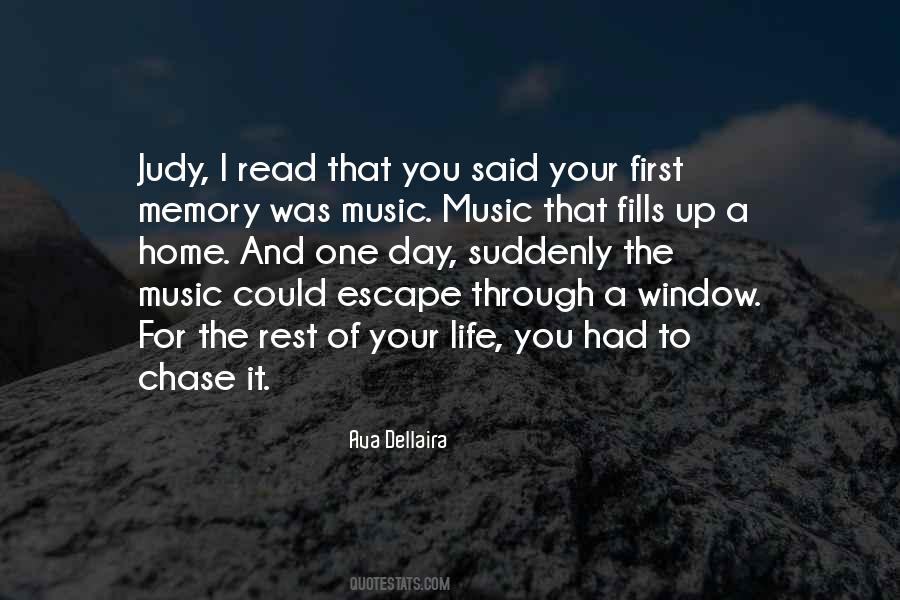 Music Is An Escape Quotes #498784