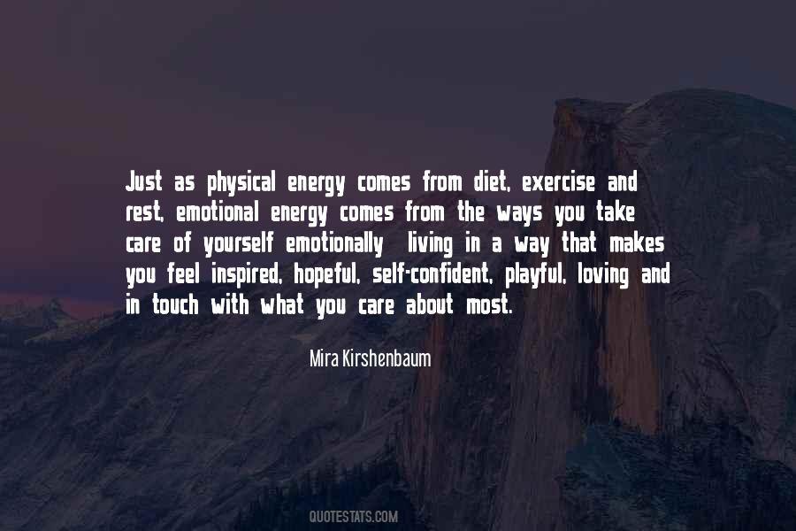 Physical Energy Quotes #1135208