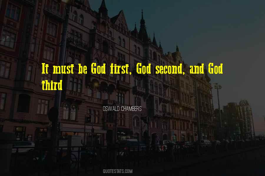 First God Quotes #257760