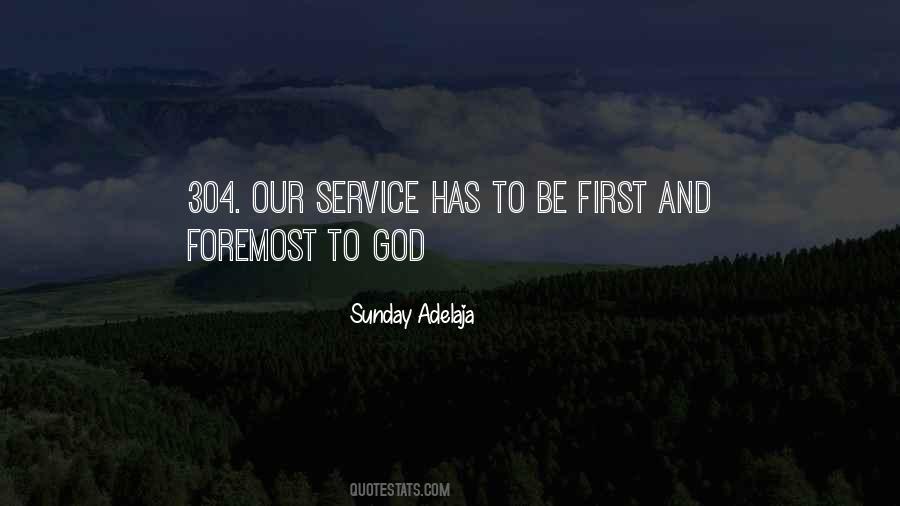 First God Quotes #95229