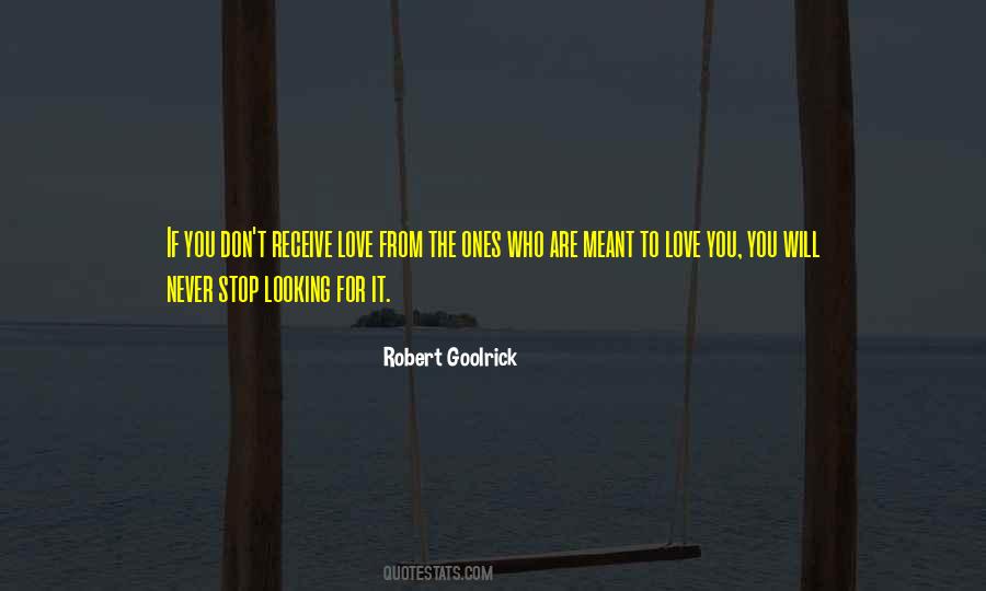 Stop Looking For It Quotes #432308