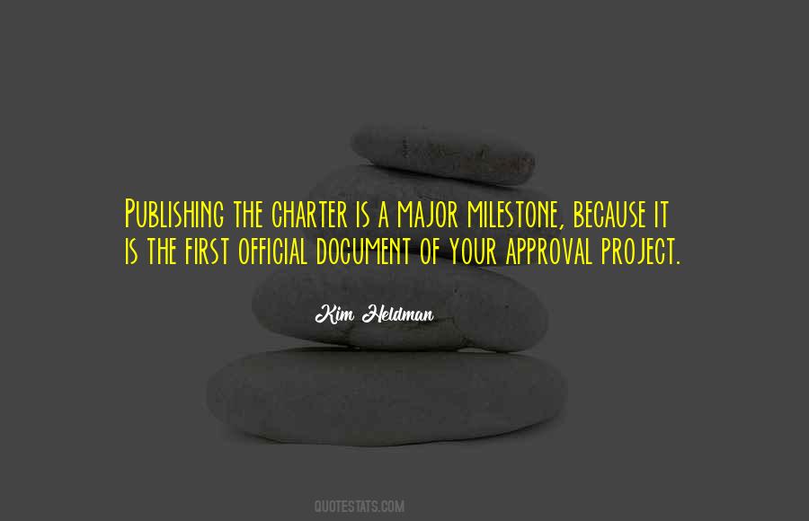 First Project Quotes #1424057
