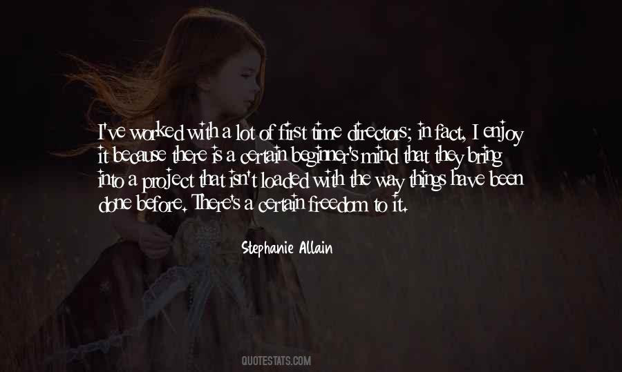 First Project Quotes #1580214