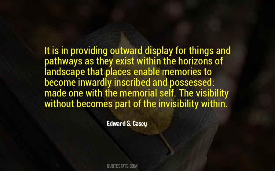 Quotes About Memories Places #1687091