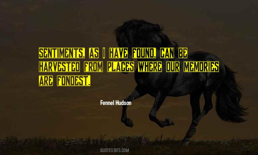 Quotes About Memories Places #214227