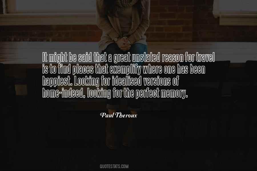Quotes About Memories Places #731482