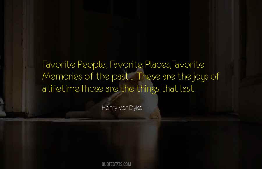 Quotes About Memories Places #801425