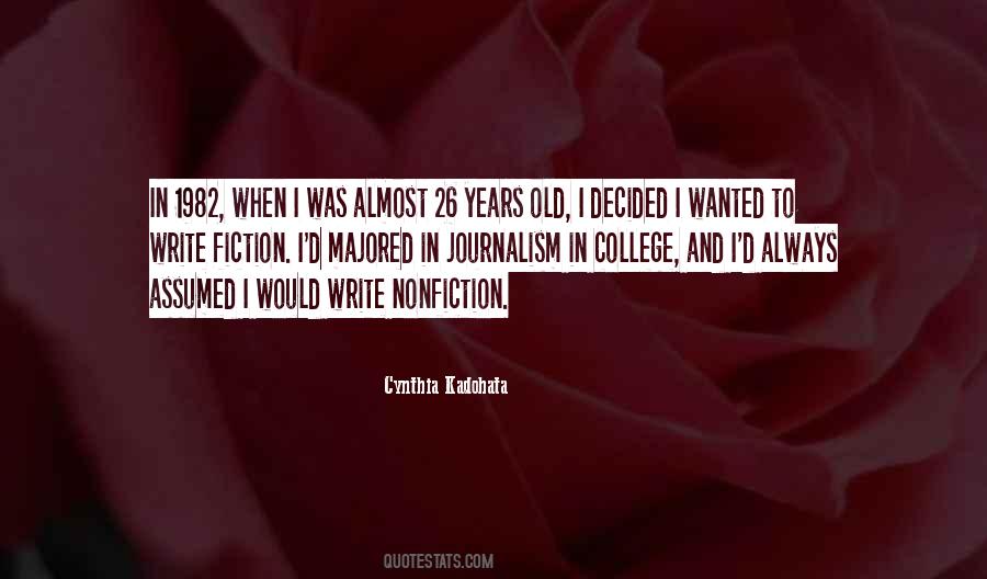 I Am 26 Years Old Quotes #1371287