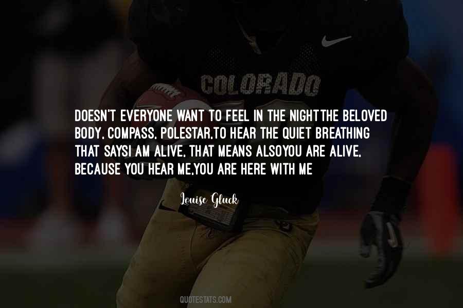 Alive At Night Quotes #89307