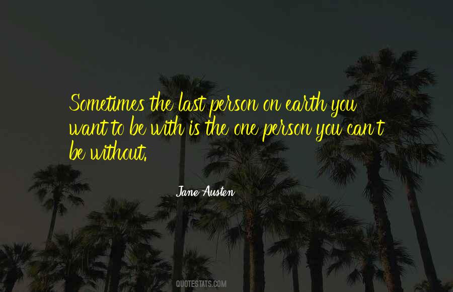 Last Person Quotes #1297344