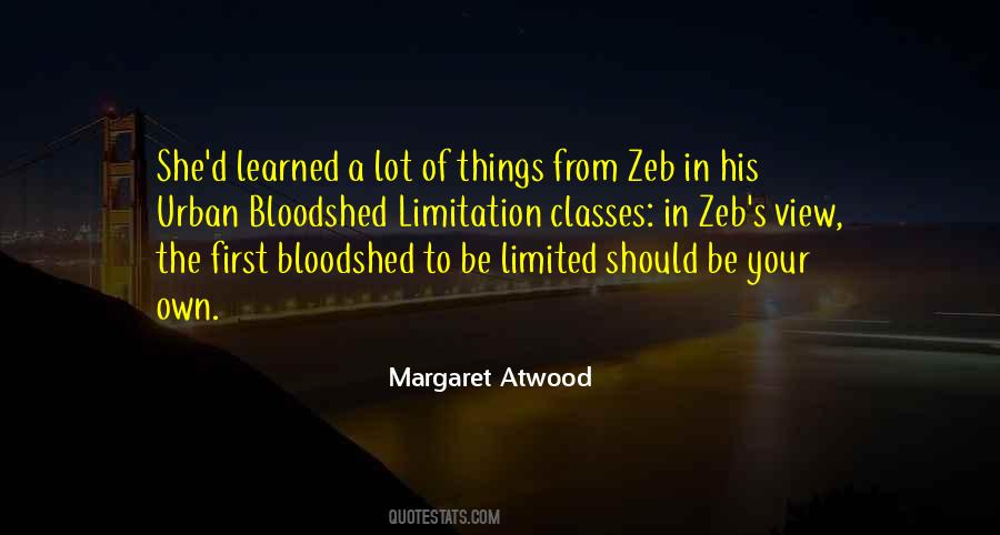 Be Limited Quotes #1249147