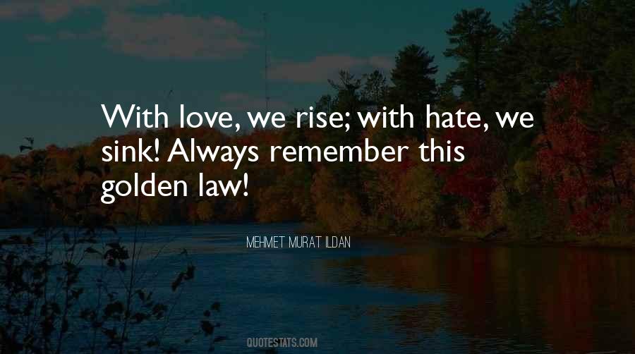 Golden Love Quotes #179543