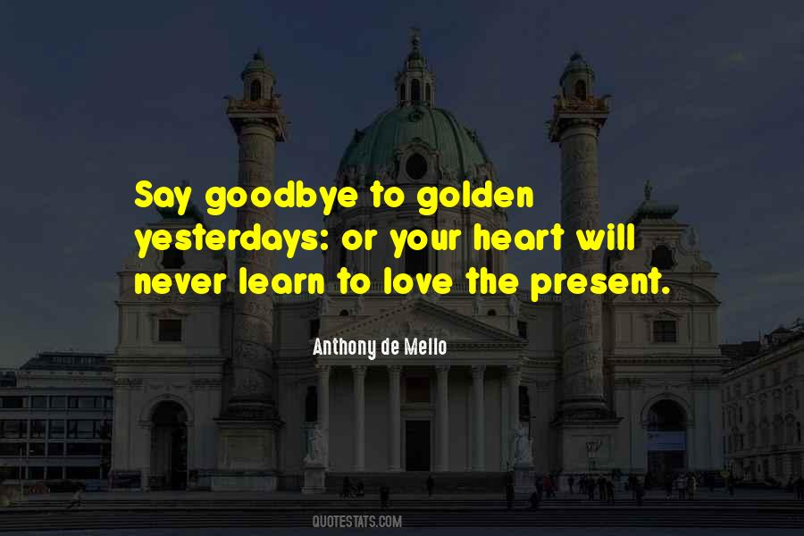 Golden Love Quotes #1801020