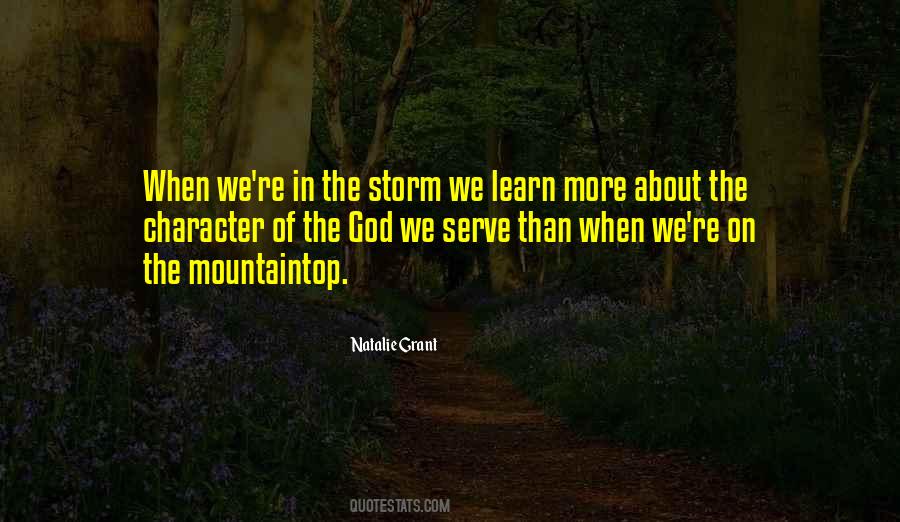 Storm God Quotes #126350