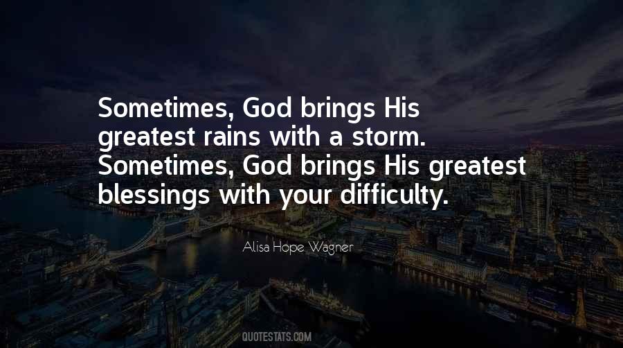 Storm God Quotes #463579