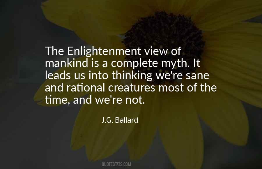 Enlightenment Thinking Quotes #1123533