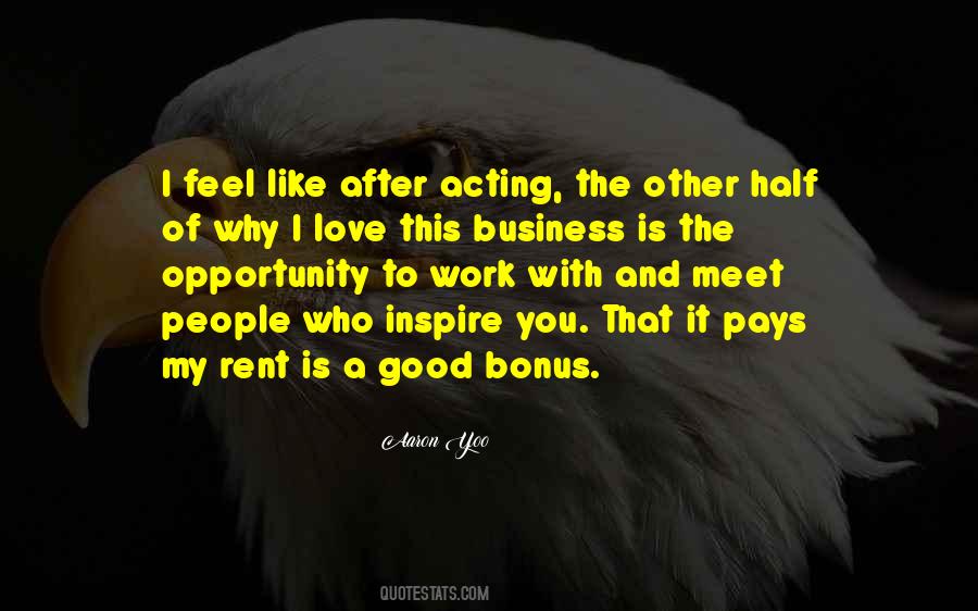 Love And Business Quotes #641996