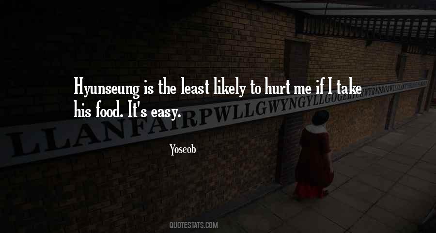 Easy Food Quotes #1734029