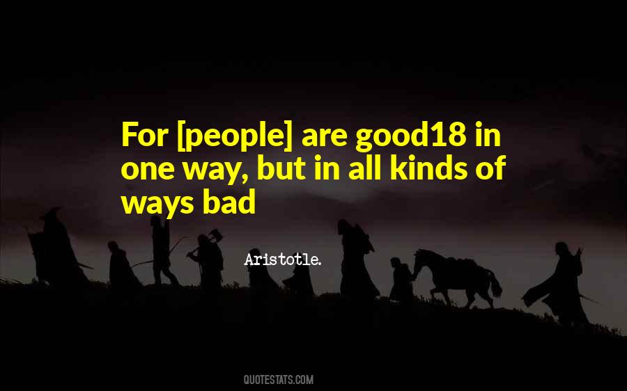 Bad Ways Quotes #548806