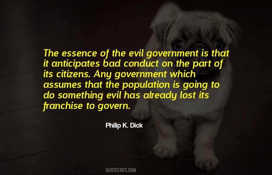 Quotes About Evil Bad #367007