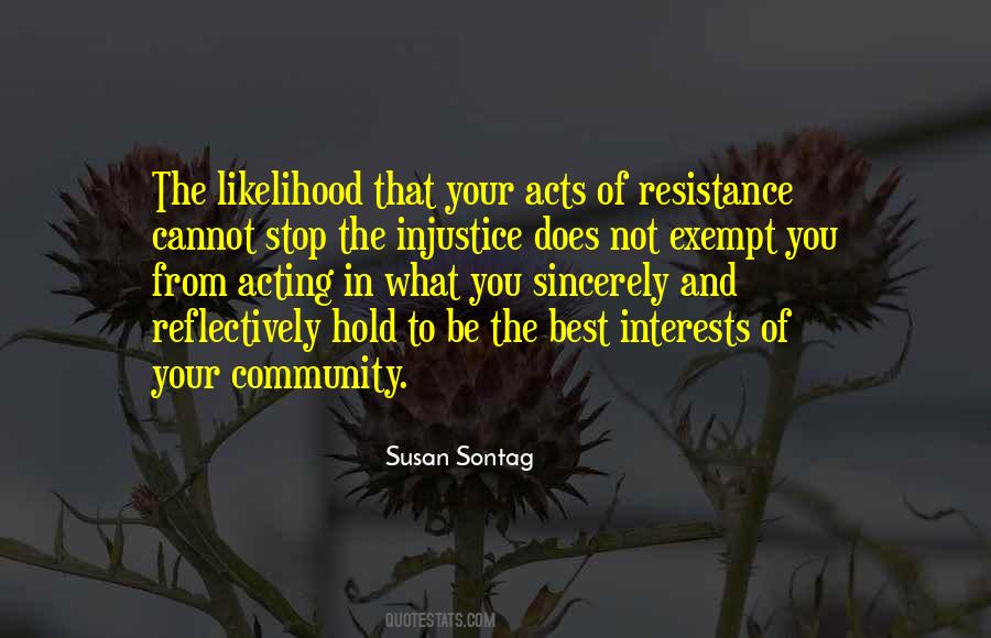 Stop The Resistance Quotes #1120008