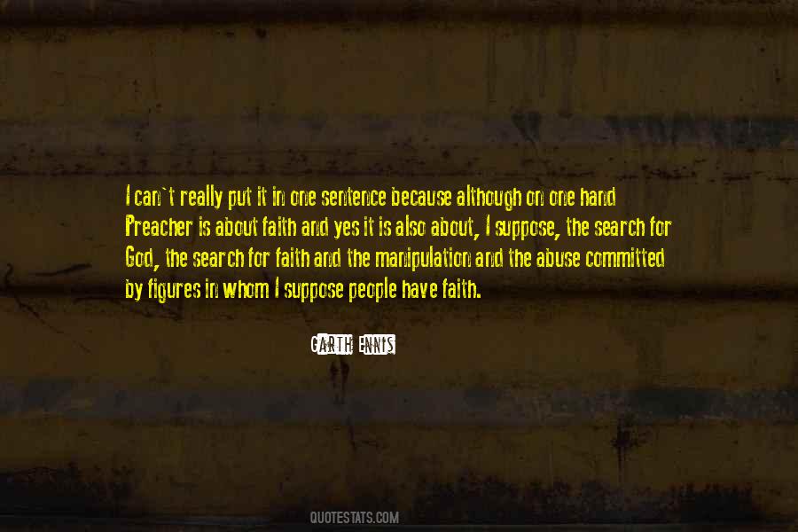 Ennis Preacher Quotes #273586
