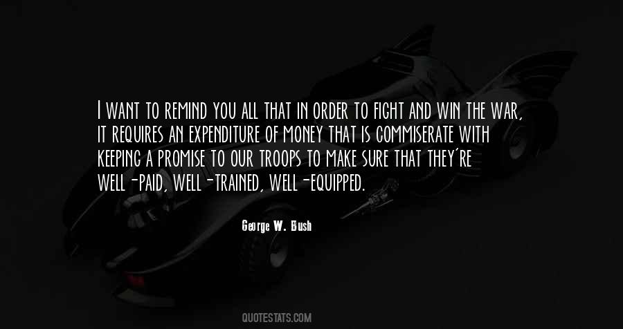 War Money Quotes #1515623