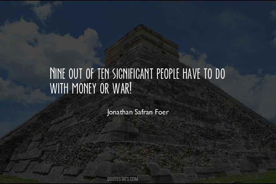 War Money Quotes #1649639