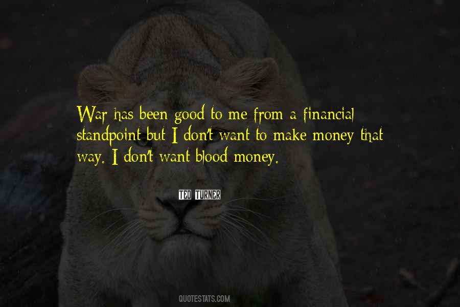 War Money Quotes #745948