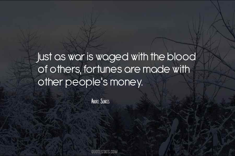 War Money Quotes #958755