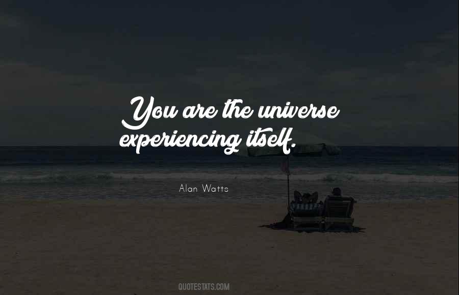Universe Experiencing Itself Quotes #583465