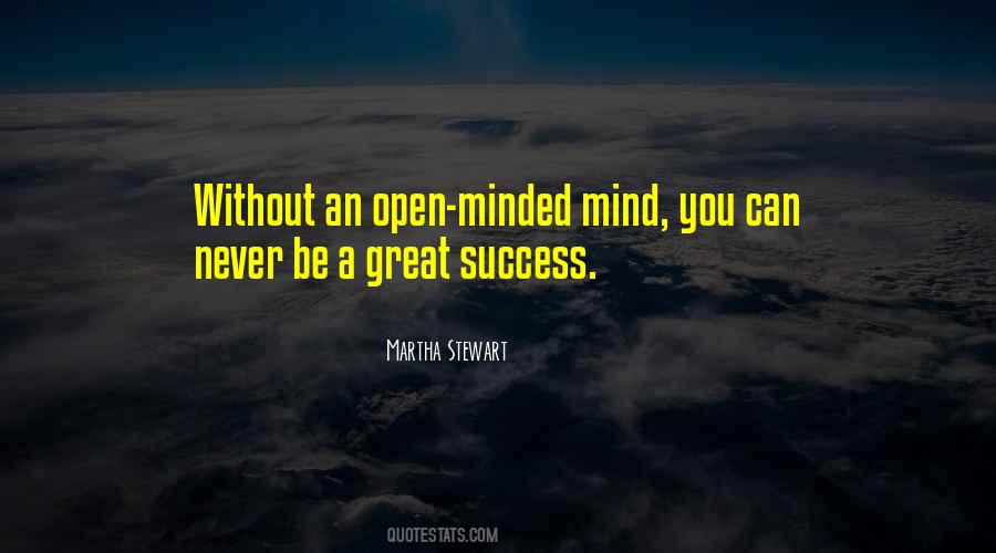 Be Open Minded Quotes #1178249