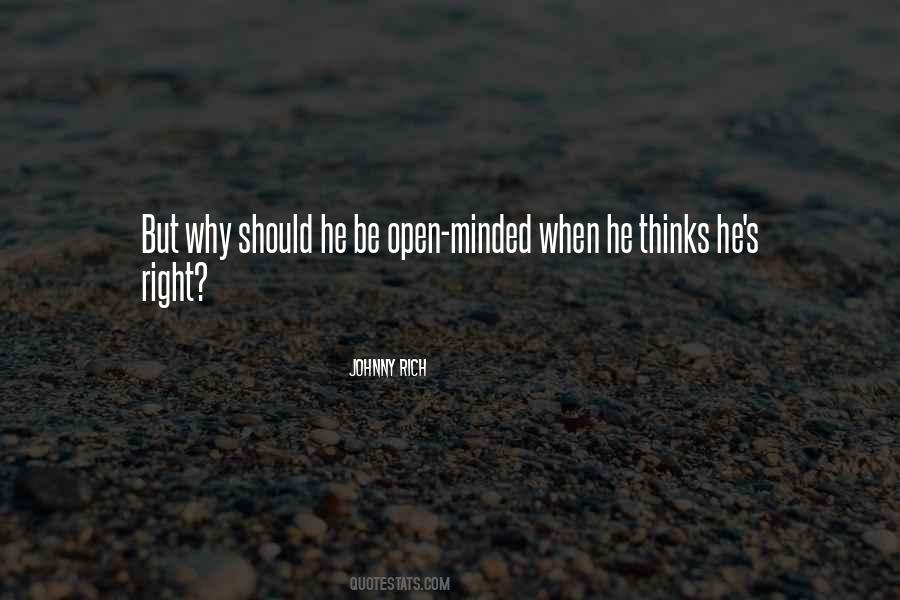 Be Open Minded Quotes #1256668