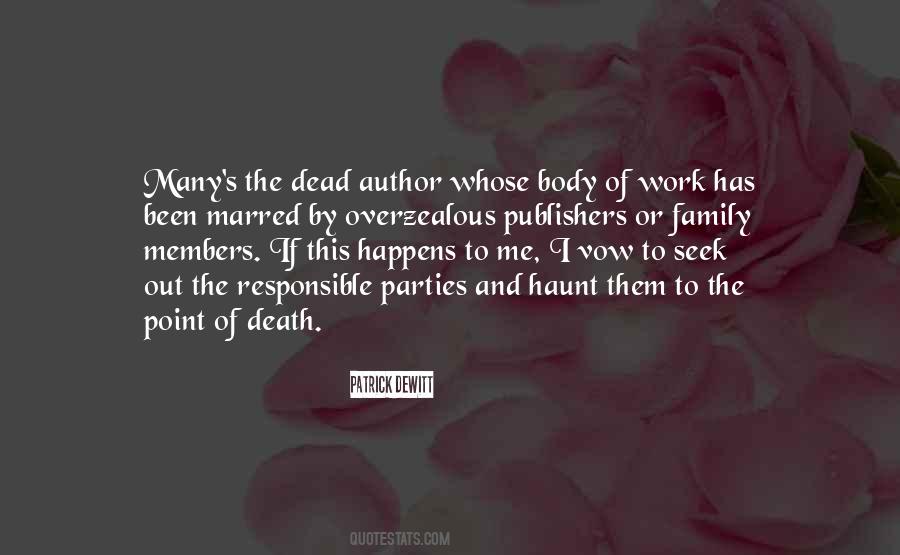 Point Of Death Quotes #1381893