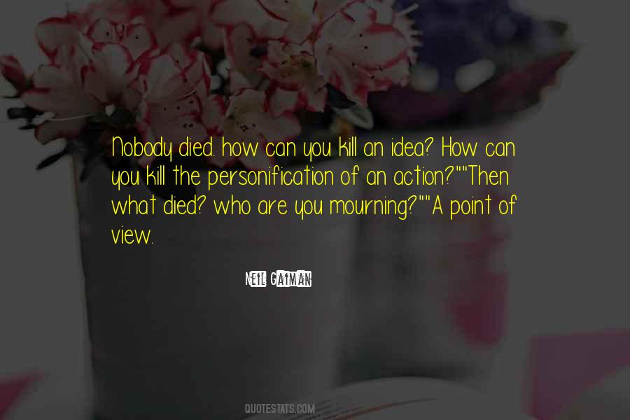 Point Of Death Quotes #222676