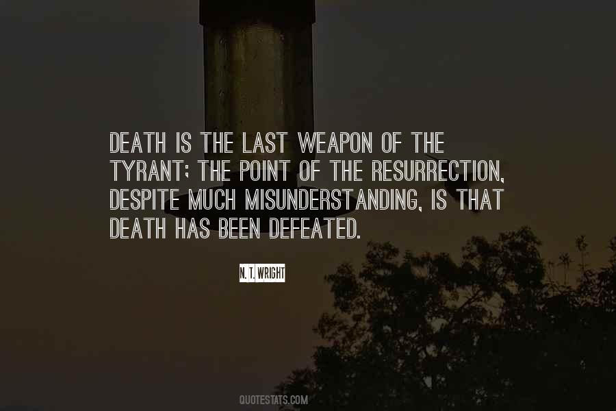 Point Of Death Quotes #552657