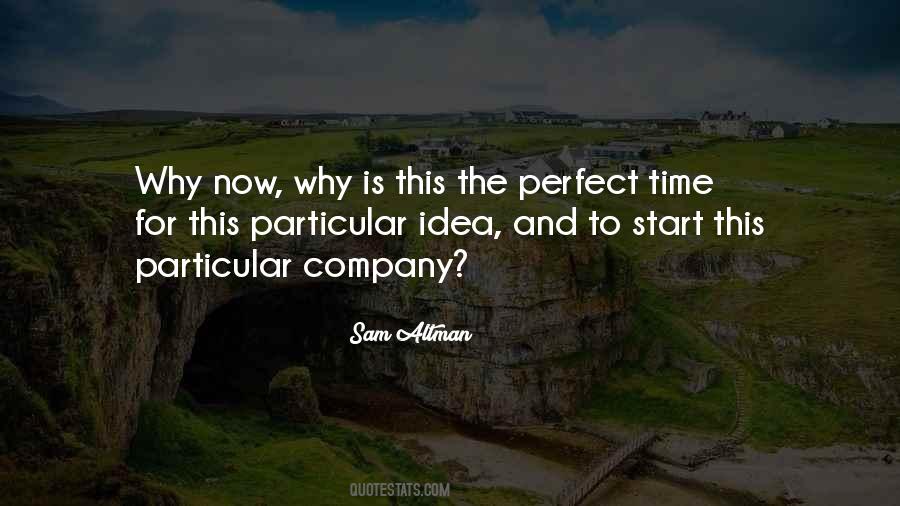 Perfect Start Quotes #155430
