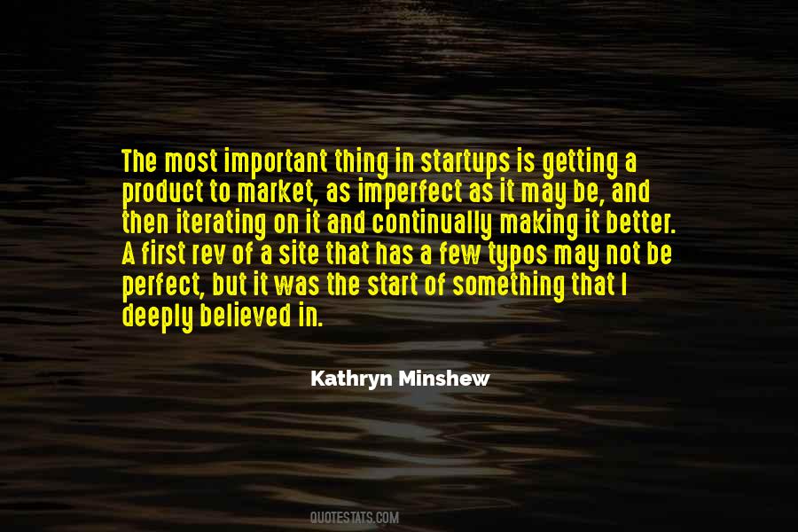 Perfect Start Quotes #406407