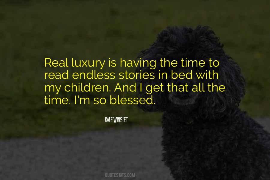 Blessed With Children Quotes #358951